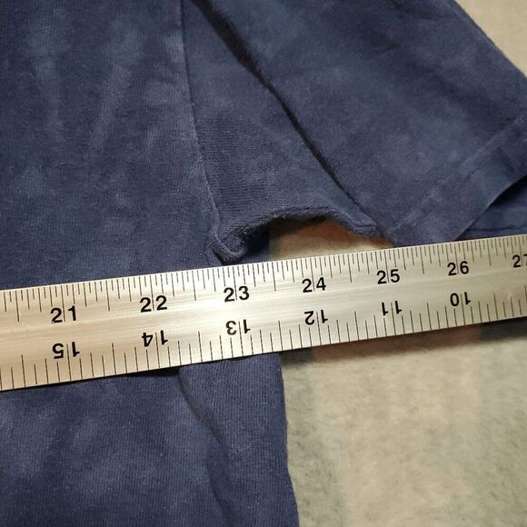 9/11 Firefighter Shirt Mens XL Blue The Mountain Piedye Dept Rescue US Flag Vtg - Picture 3 of 6